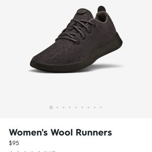 Allbirds Wool Runners (Black with Grey Soles)